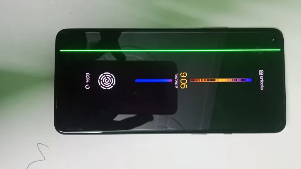 OnePlus 10 Pro Green line screen